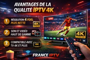 Avantages de la qualité IPTV 4K