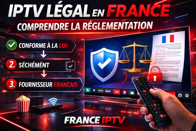 IPTV Légal en France : Comprendre la Réglementation