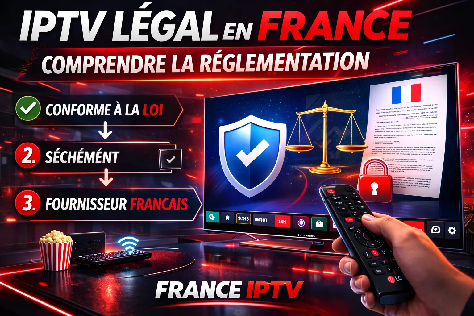 IPTV Légal en France : Comprendre la Réglementation