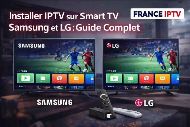 Installer IPTV sur Smart TV Samsung et LG : Guide Complet