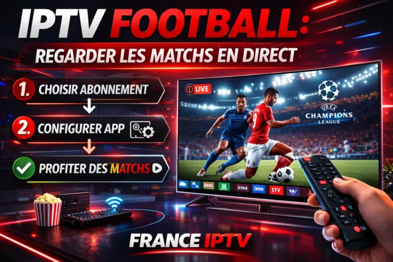 IPTV Football : Regarder les Matchs en Direct