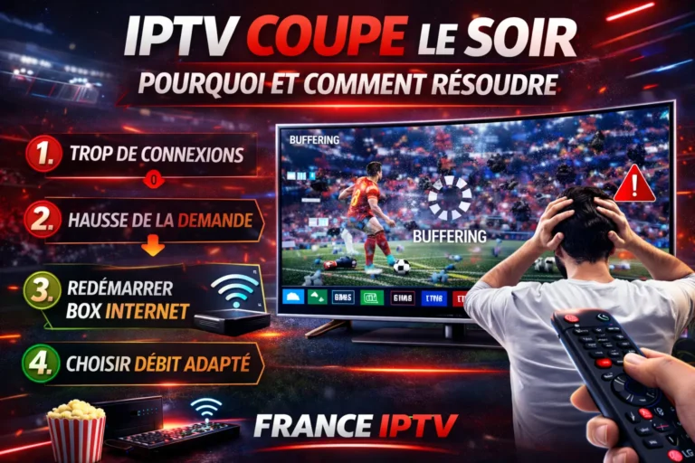 IPTV Coupe le Soir : Pourquoi et Comment Résoudre