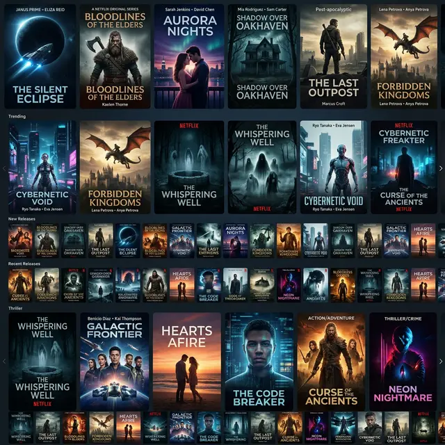 Meilleur IPTV France - Catalogue de films et séries populaires en 4K avec IPTV Premium