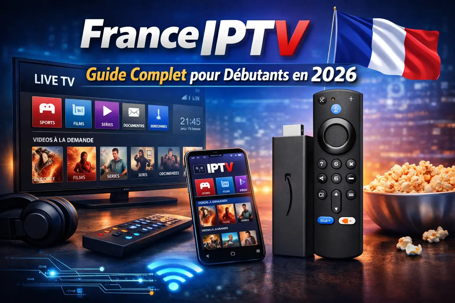 France IPTV : Guide Complet pour Débutants en 2026