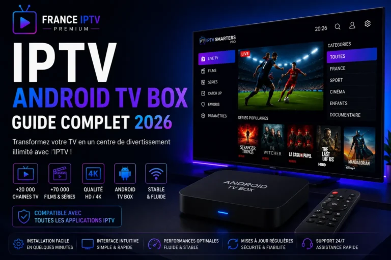 IPTV Android TV Box : Guide Complet 2026